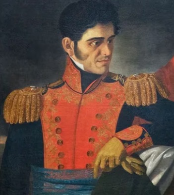 Santa Anna probó el caldo tlalpeño
